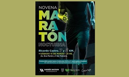 F. Varela - Cambio en la 9ª maratón nocturna
